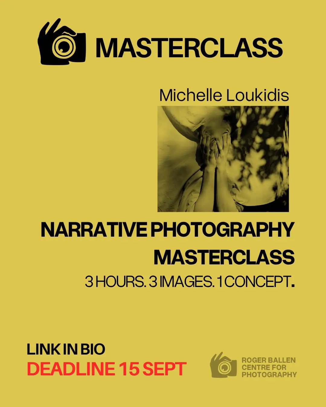 Narrative Photography Masterclass with Michelle Loukidis