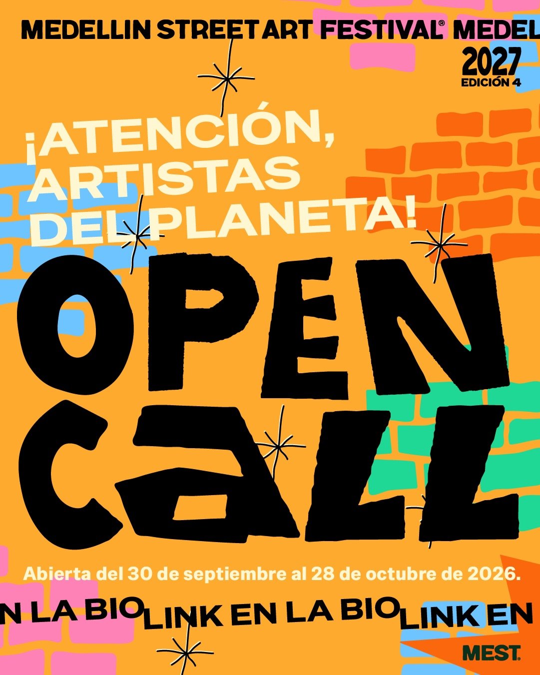 Medellín Street Art Festival 2027 - Open Call