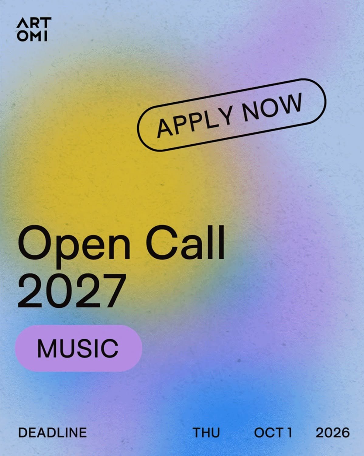 Art Omi: Music Residency 2027