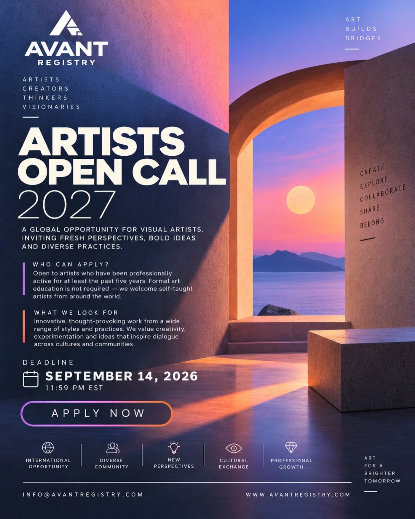 ARTISTS OPEN CALL 2027