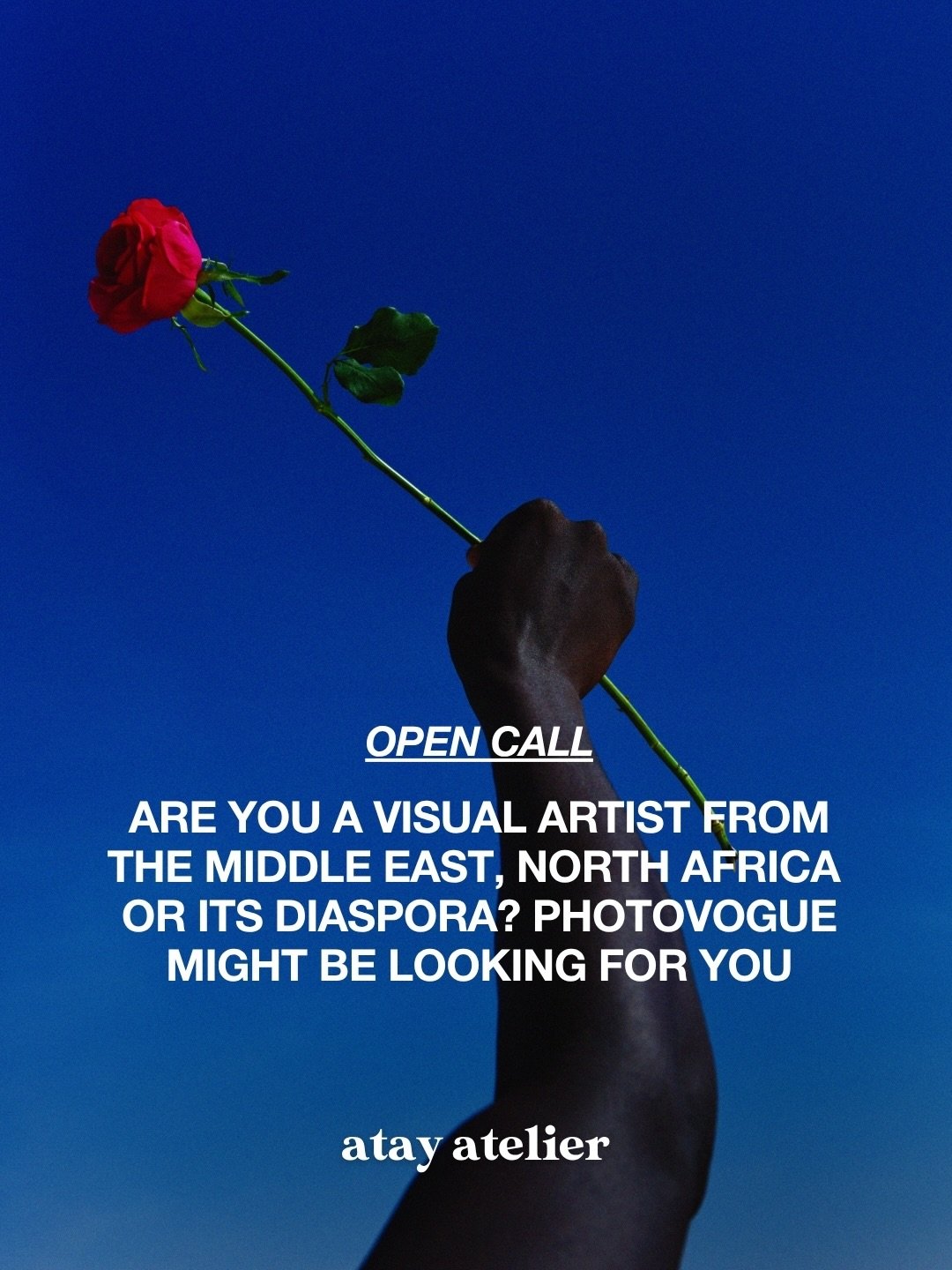 PhotoVogue Open Call 2026: Visual Artists from Middle East and North Africa