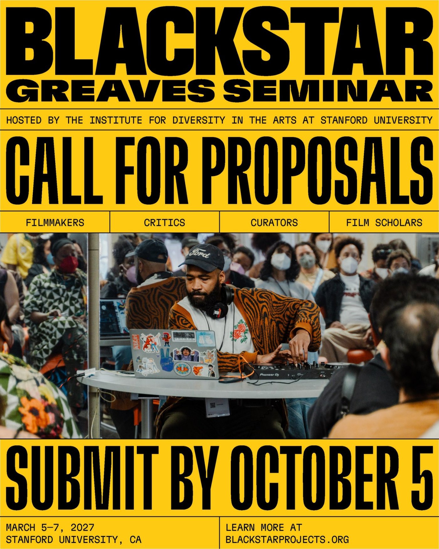 BlackStar Greaves Seminar 2027 - Call for Proposals