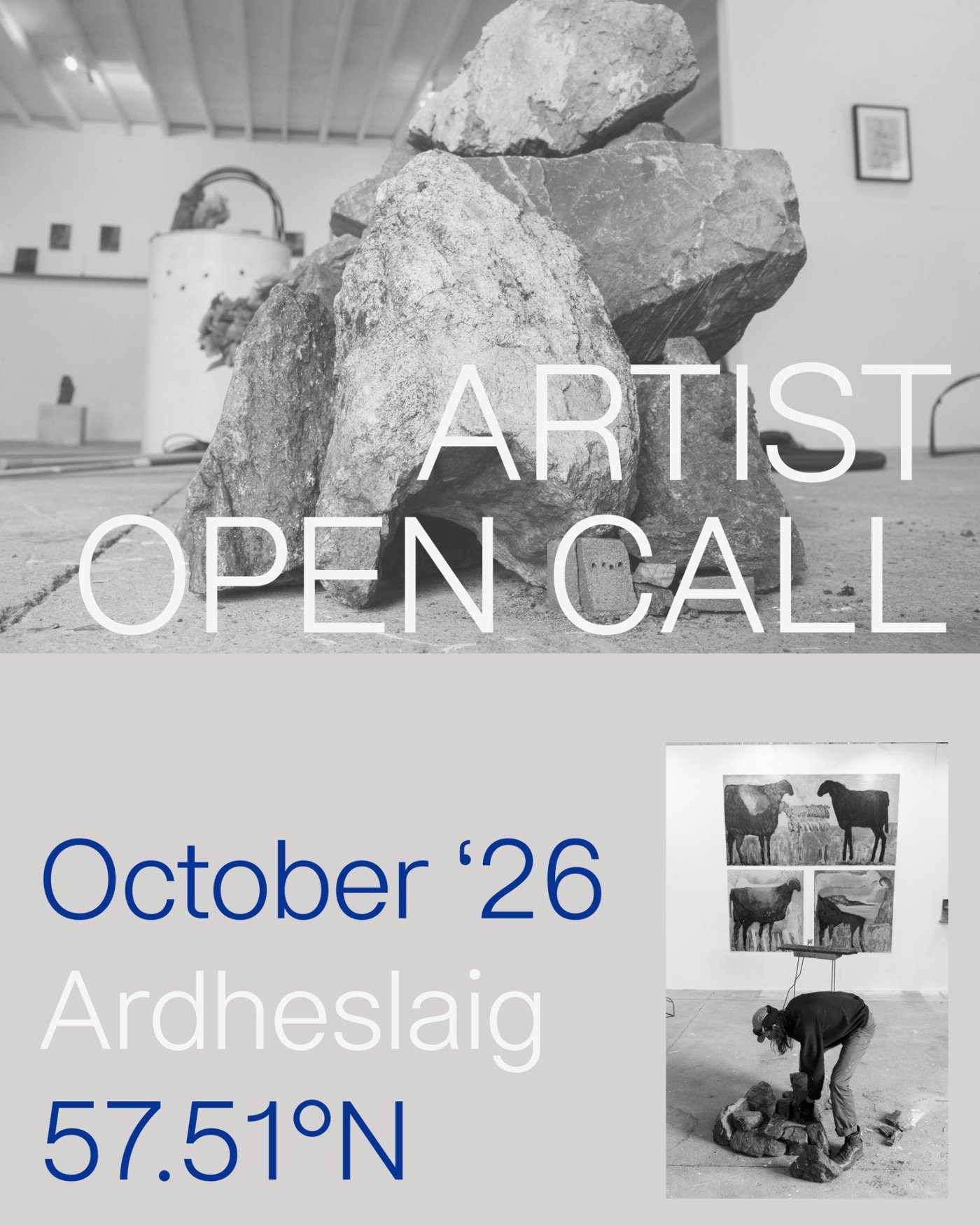 Artist Residency Open Call - Cold Paradise, Scottish Highlands