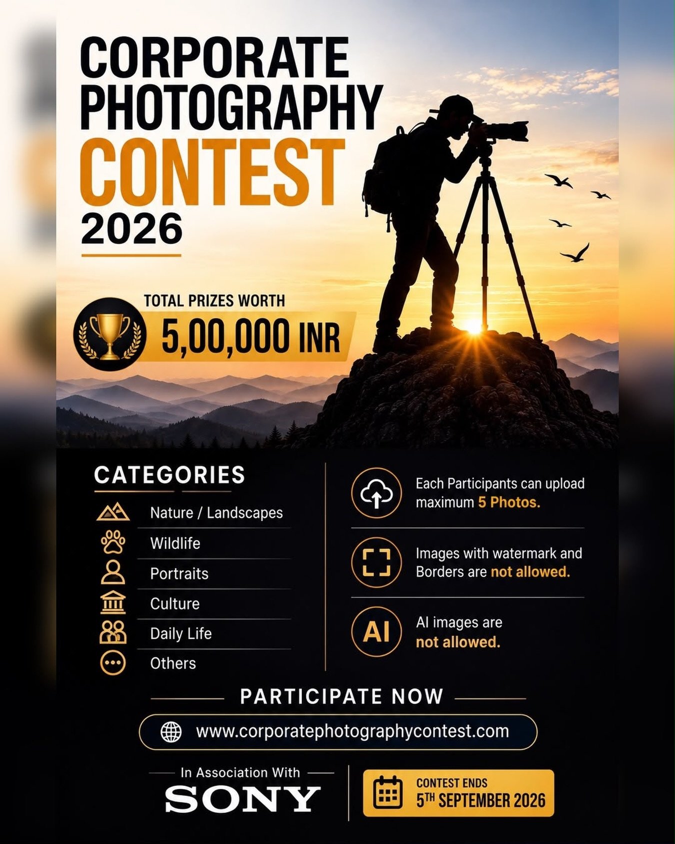 Corporate Photography Contest 2026