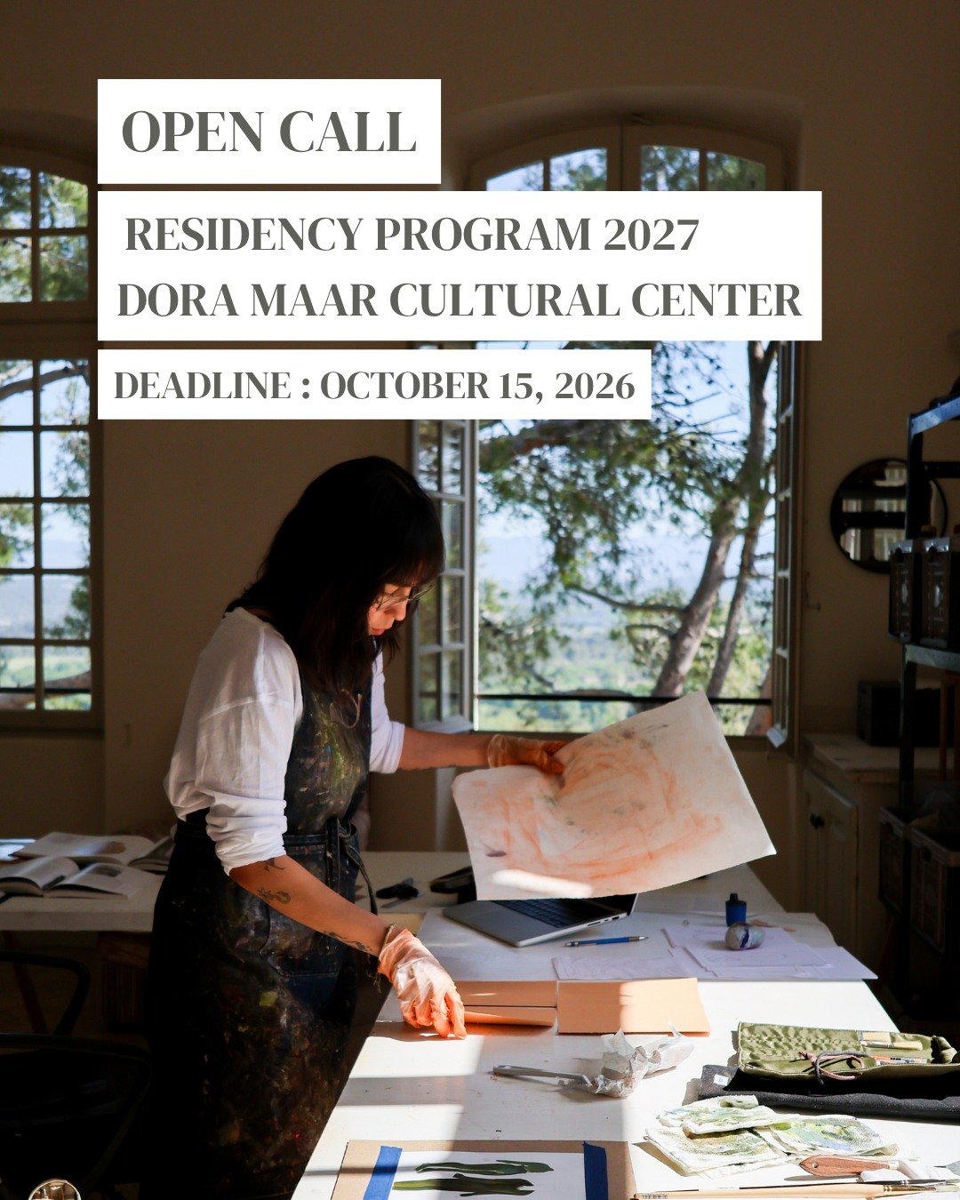 Résidence Program 2027 - Dora Maar Cultural Center