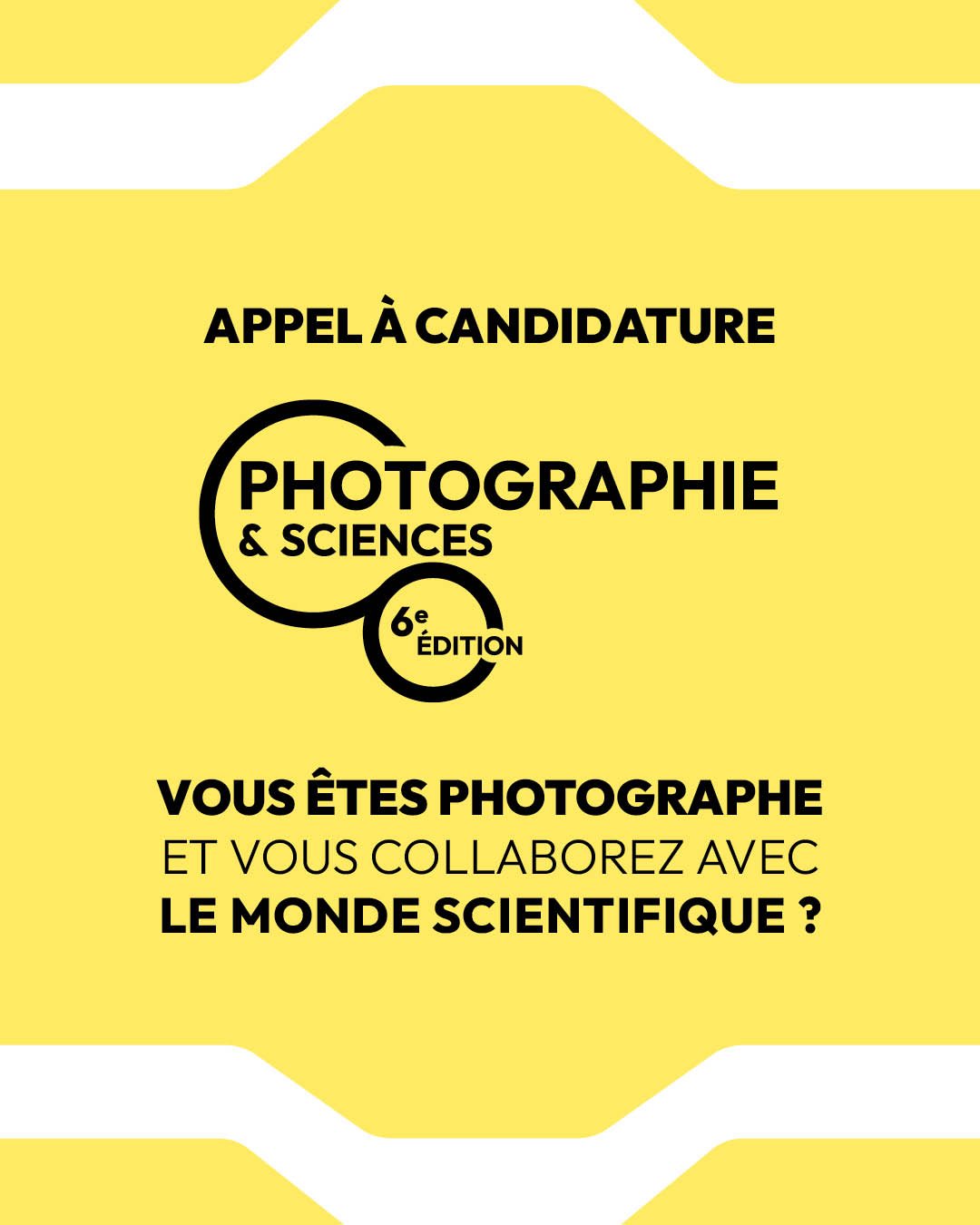 Appel à candidature : Photographie & Sciences - 6ème édition