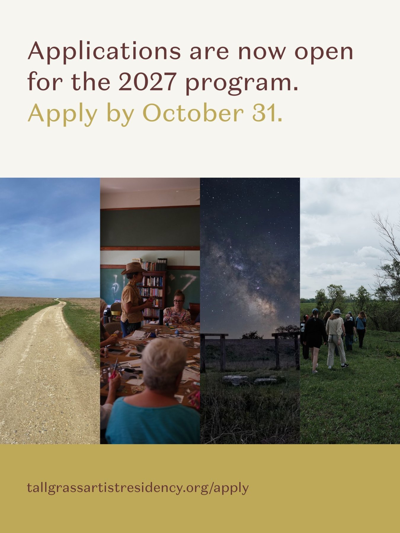 Tallgrass Artist Residency 2027