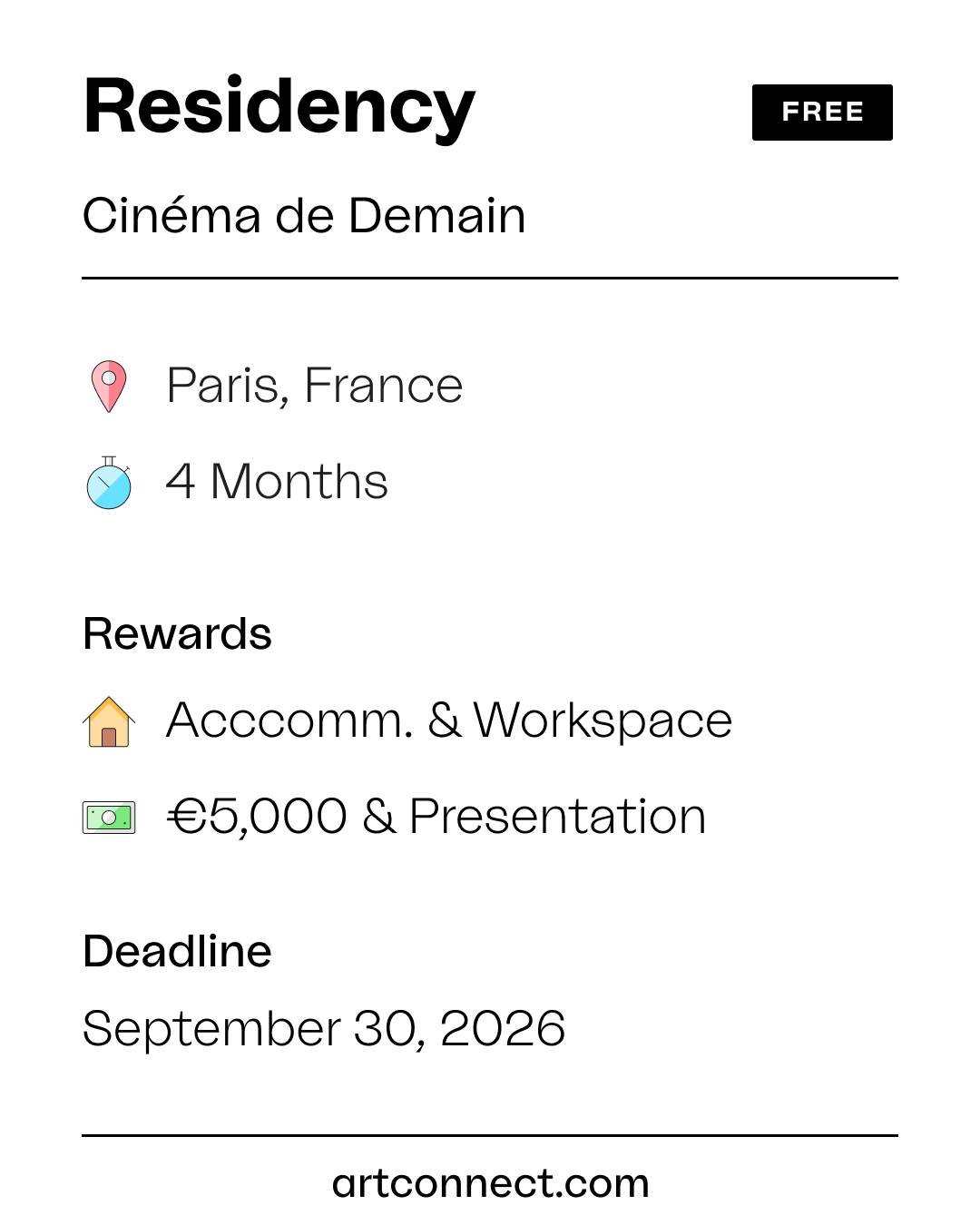 Résidence Cinéma de Demain