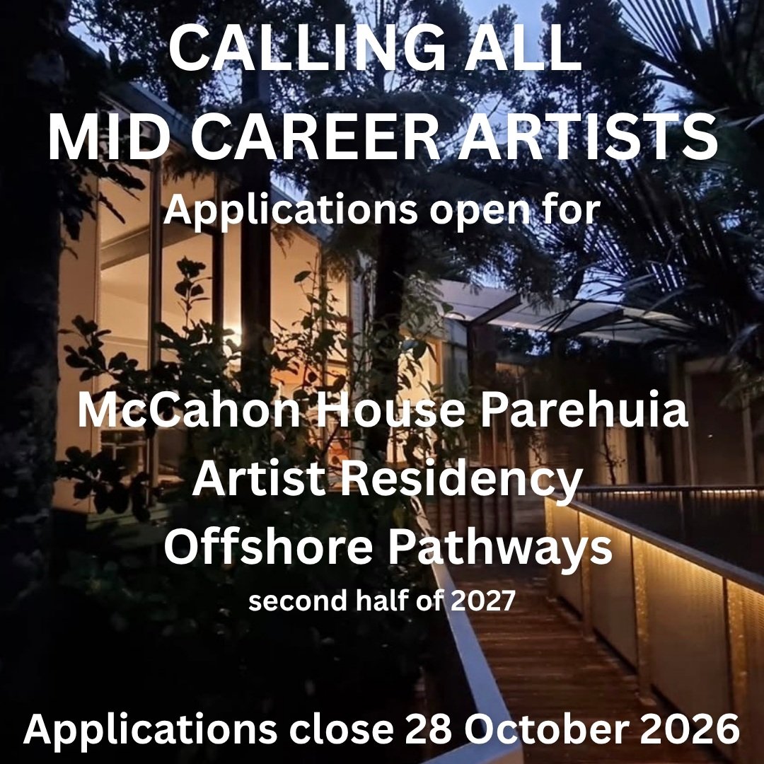 McCahon House Parehuia Artist Residency - Offshore Pathways