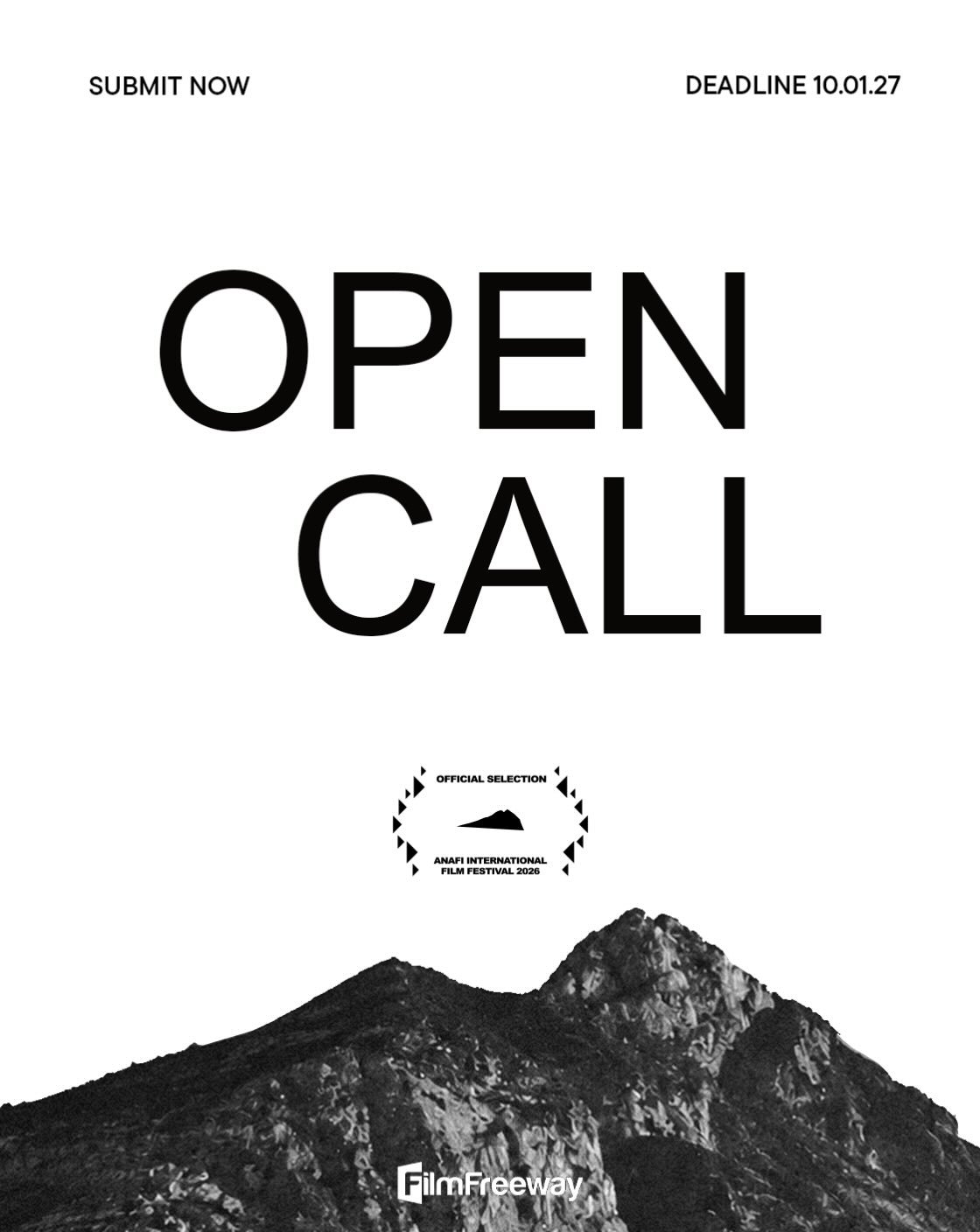 ANAFI International Film Festival 2027 - Open Call: METAMORPHOSIS