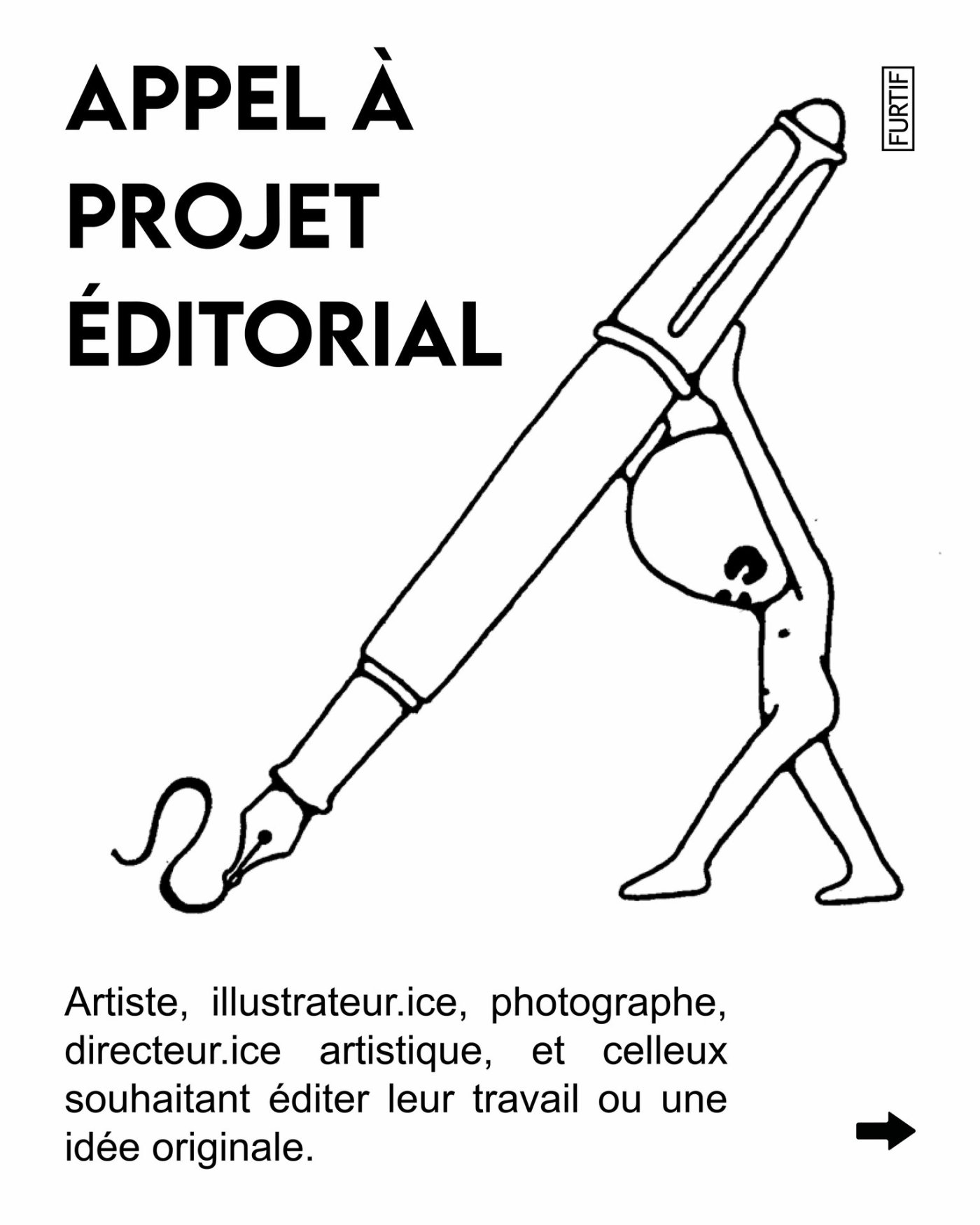Appel à projet éditorial - Furtif Éditions