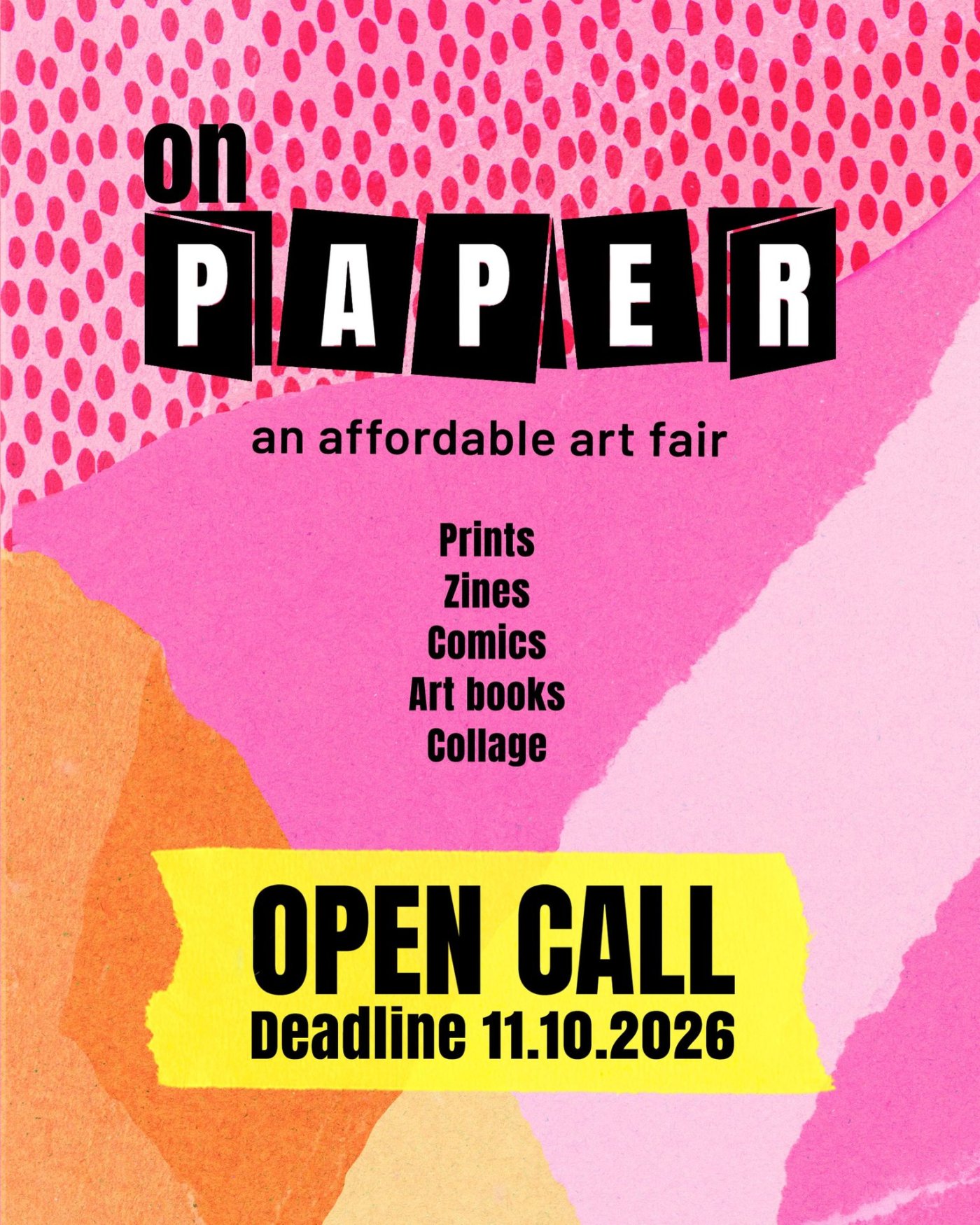 ON PAPER Art Fair Open Call