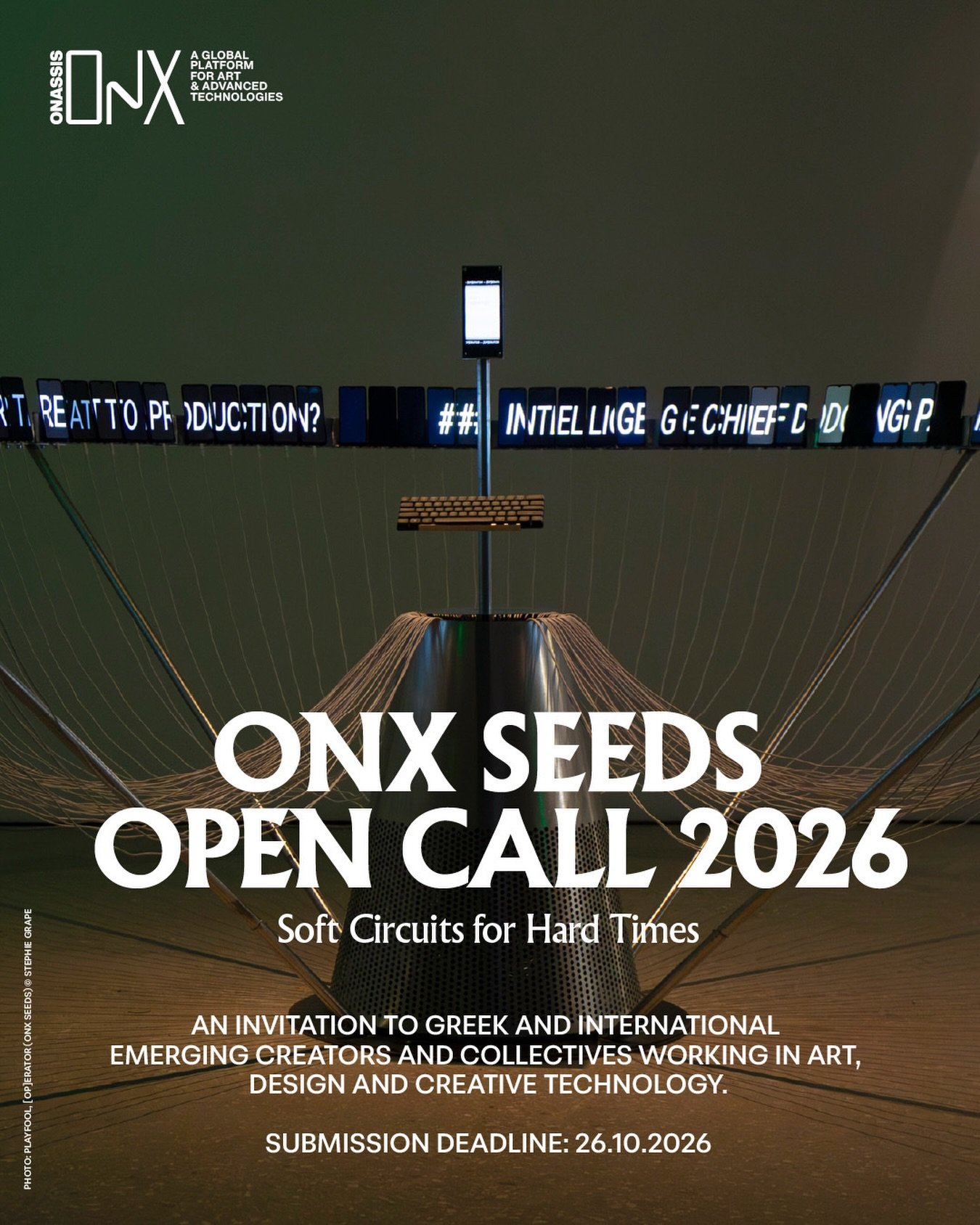 ONX Seeds Open Call 2026: Soft Circuits for Hard Times