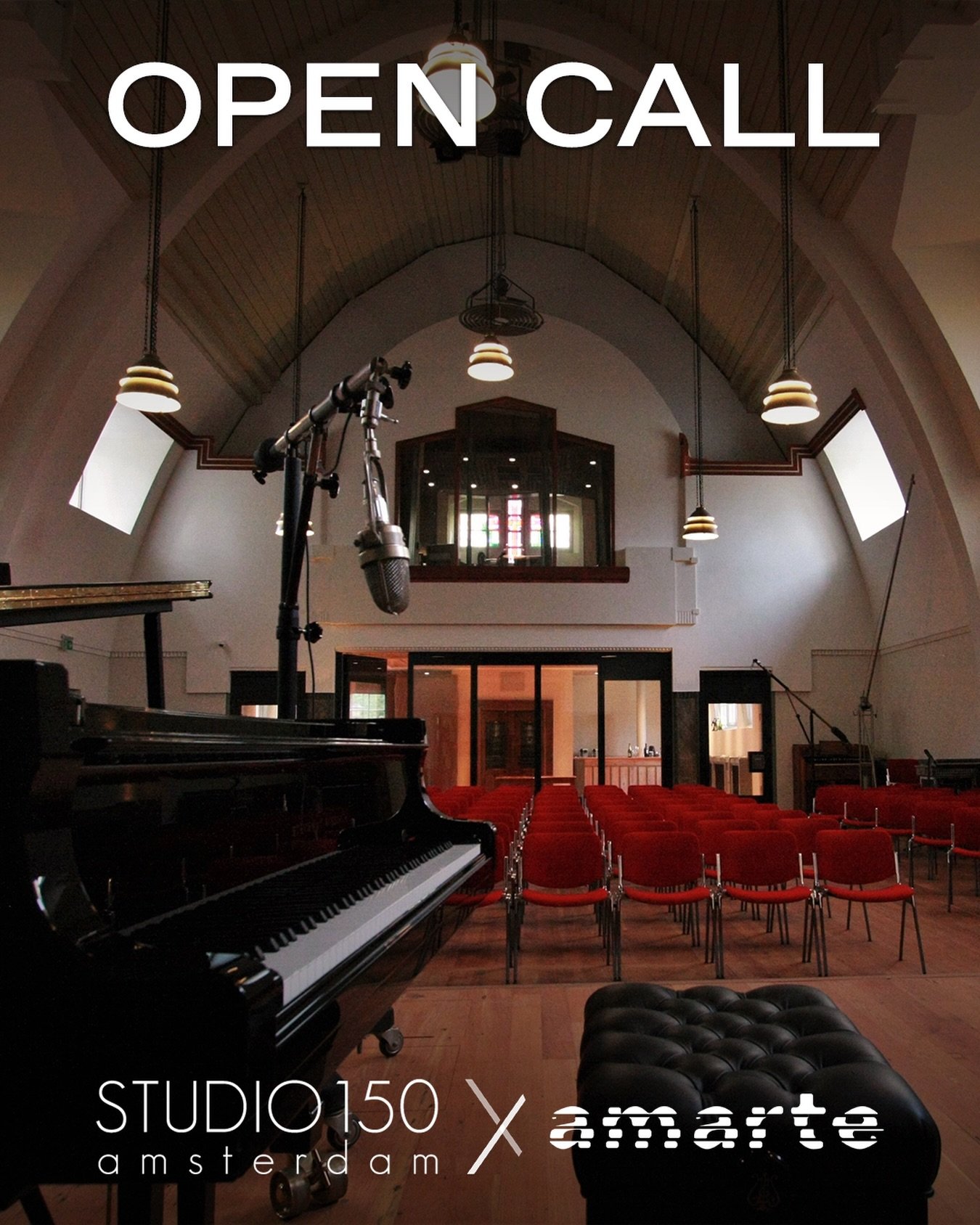 Open Call - Studio 150 x Amarte Concert Series