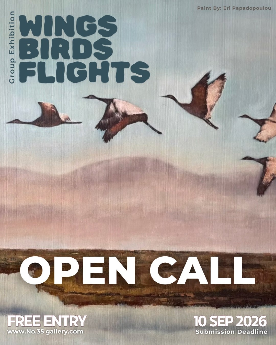 Wings, Birds, Flight | International Online Group Exhibition 2026