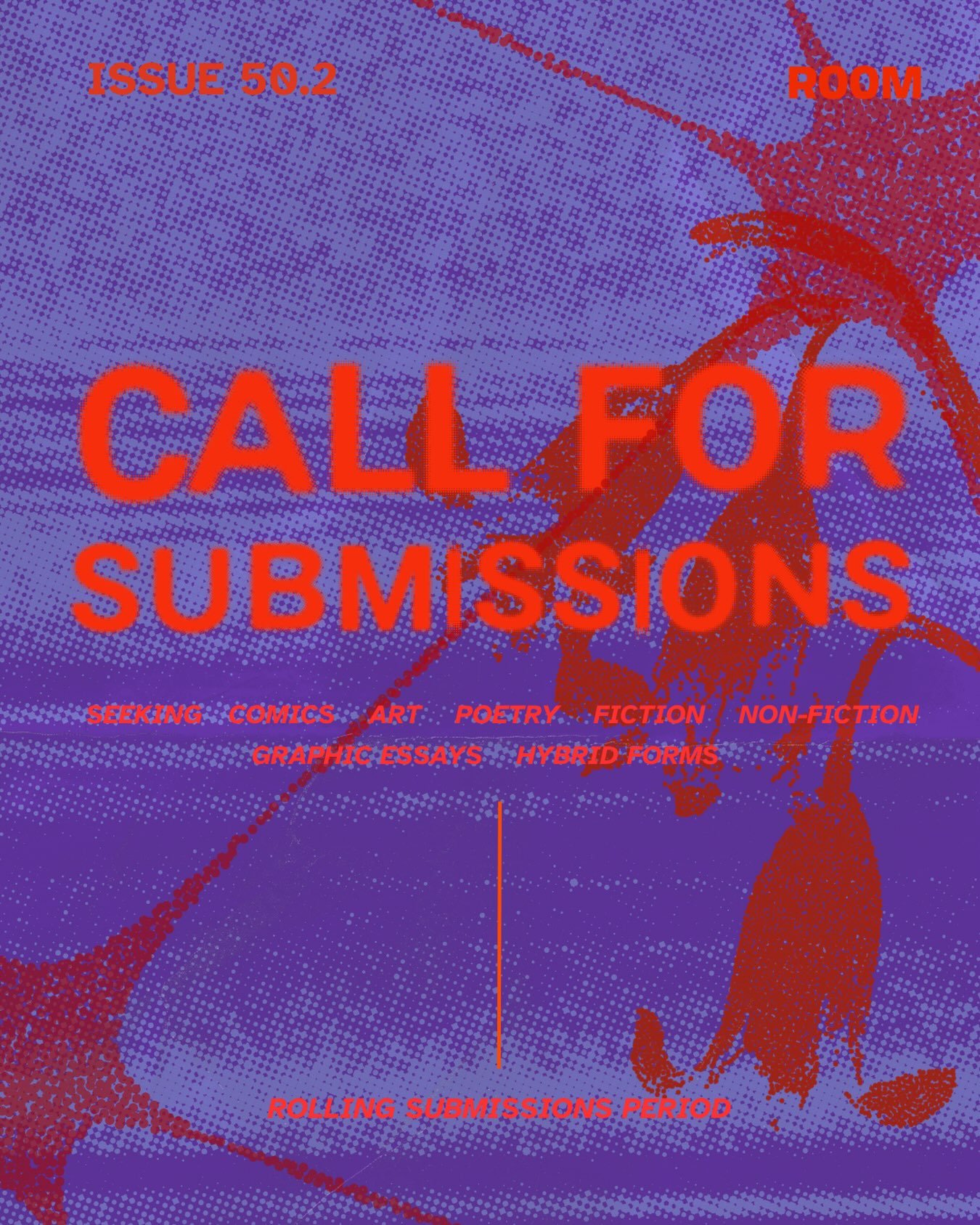Call for Submissions - Room Magazine Issue 50.2