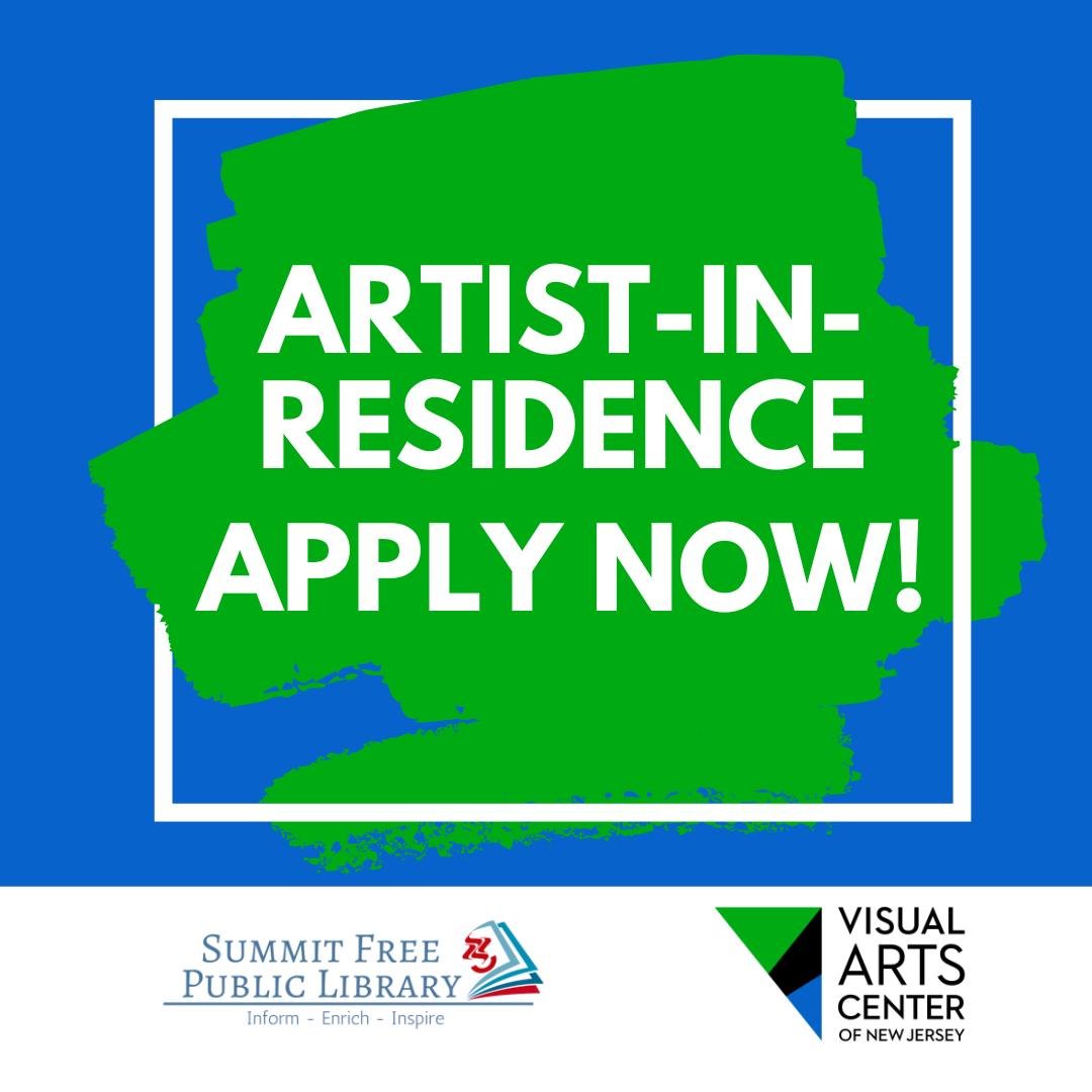 Artist-in-Residence Program at Summit Free Public Library