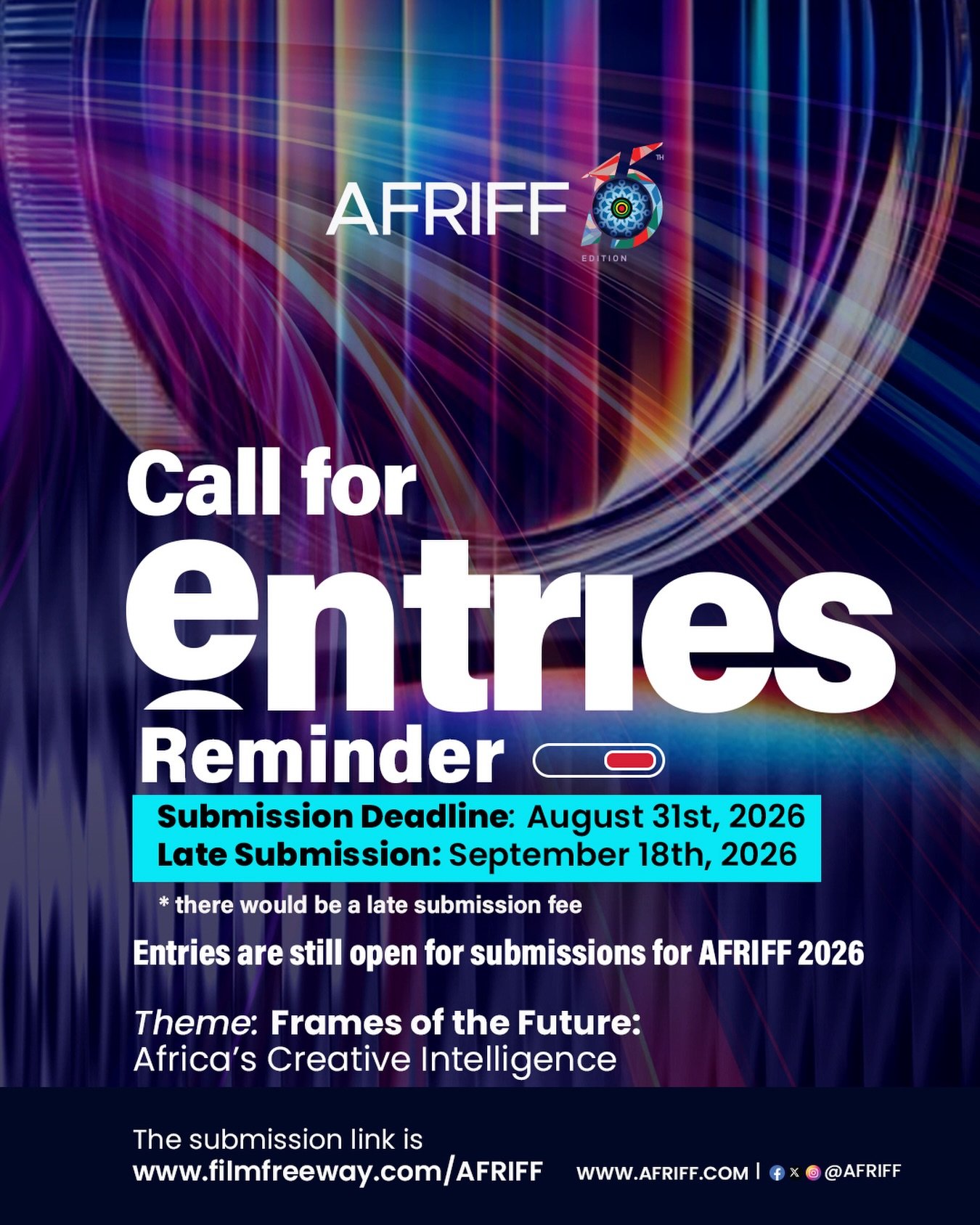 AFRIFF 2026 - Call for Entries