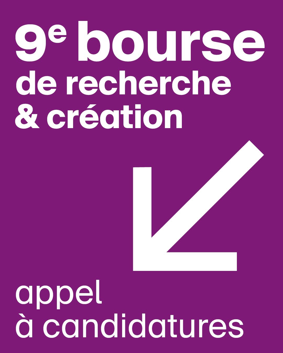 9e Bourse de recherche et création de l'Institut pour la photographie - "La Ville et ses récits"