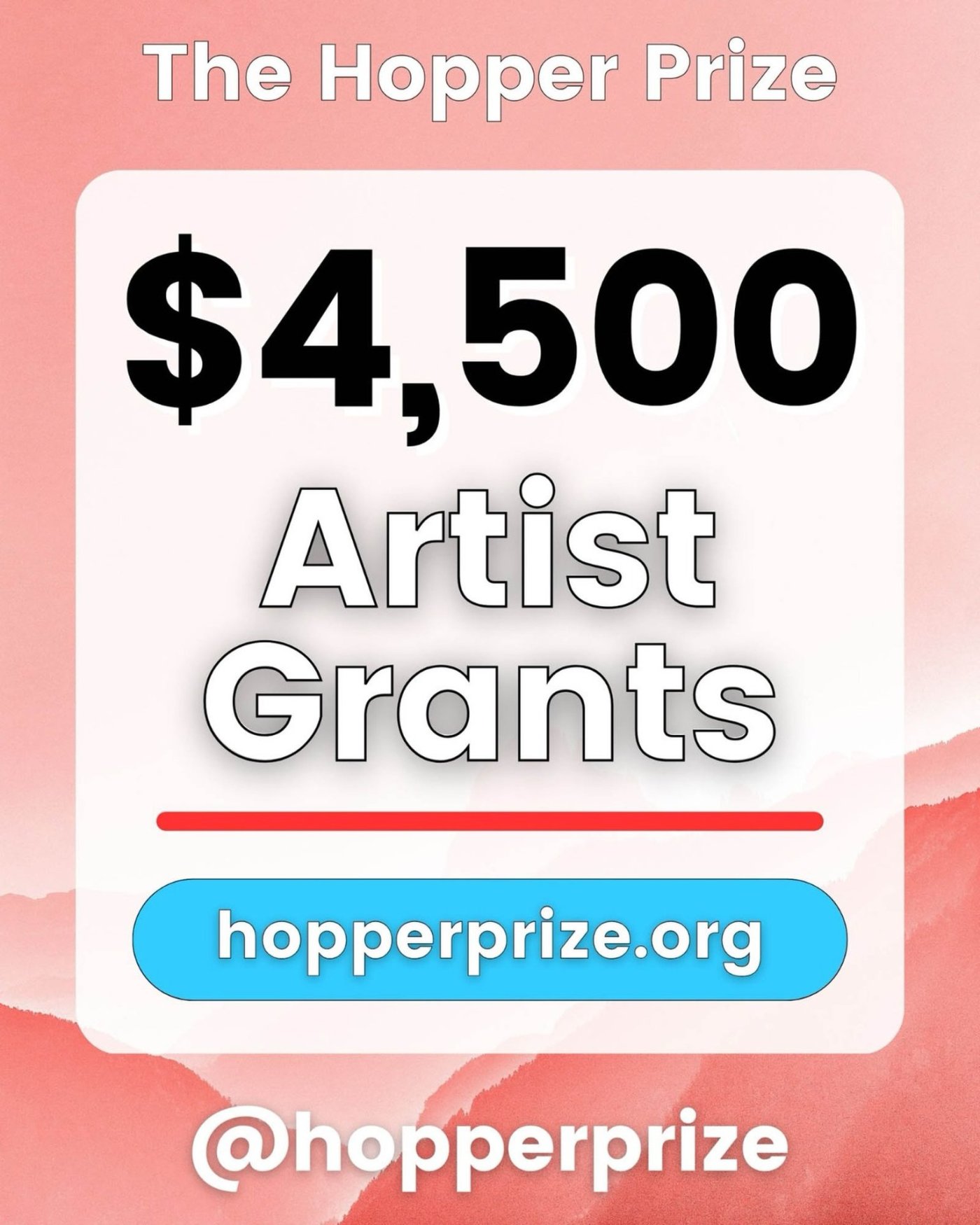 The Hopper Prize Artist Grants