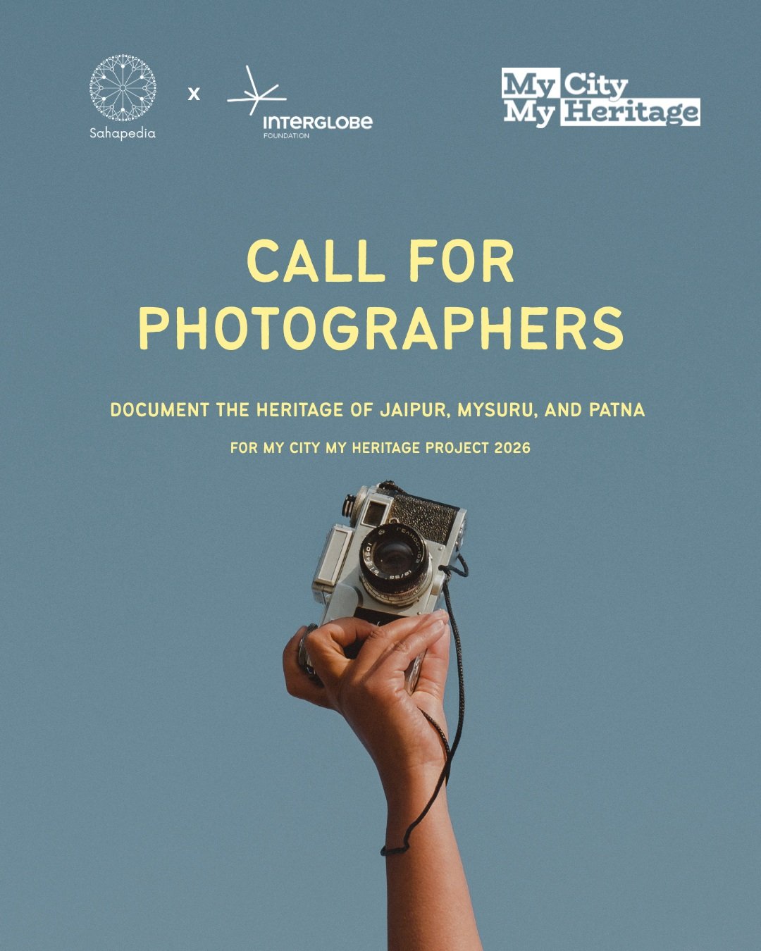 My City My Heritage 2026 - Call for Photographers