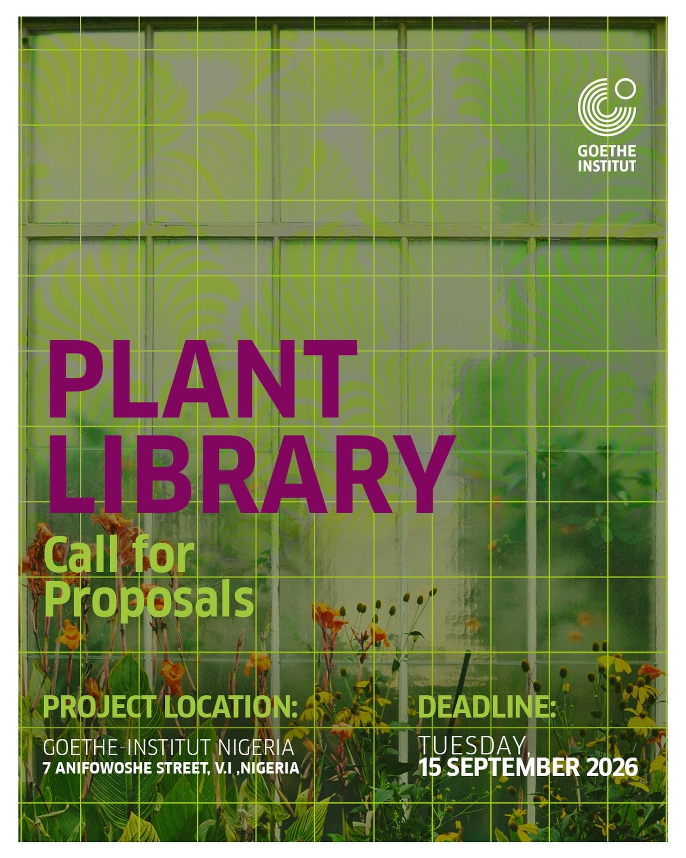 Plant Library - Call for Proposals
