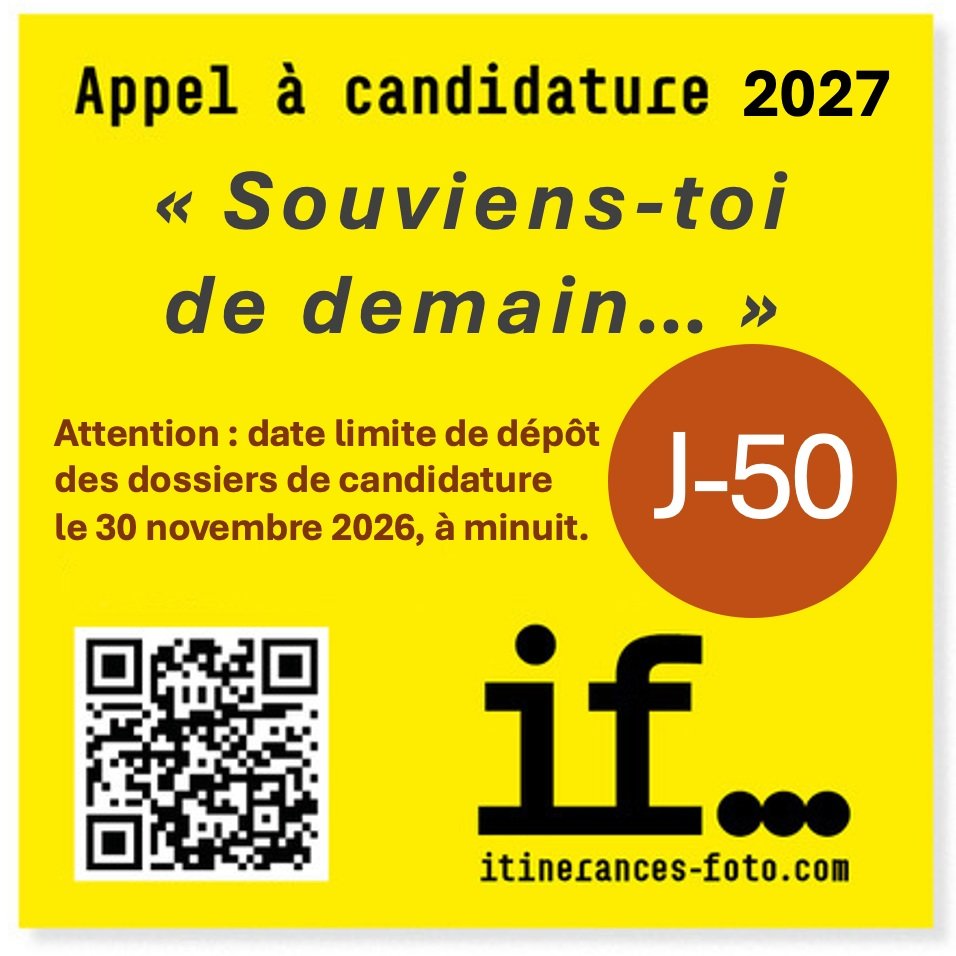 Appel à candidature 2027 « Souviens-toi de demain... »