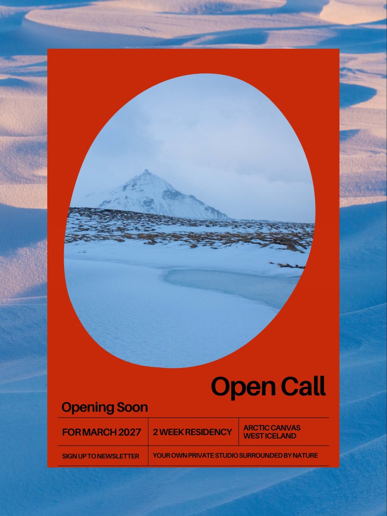 Arctic Canvas Artist Residency - March 2027