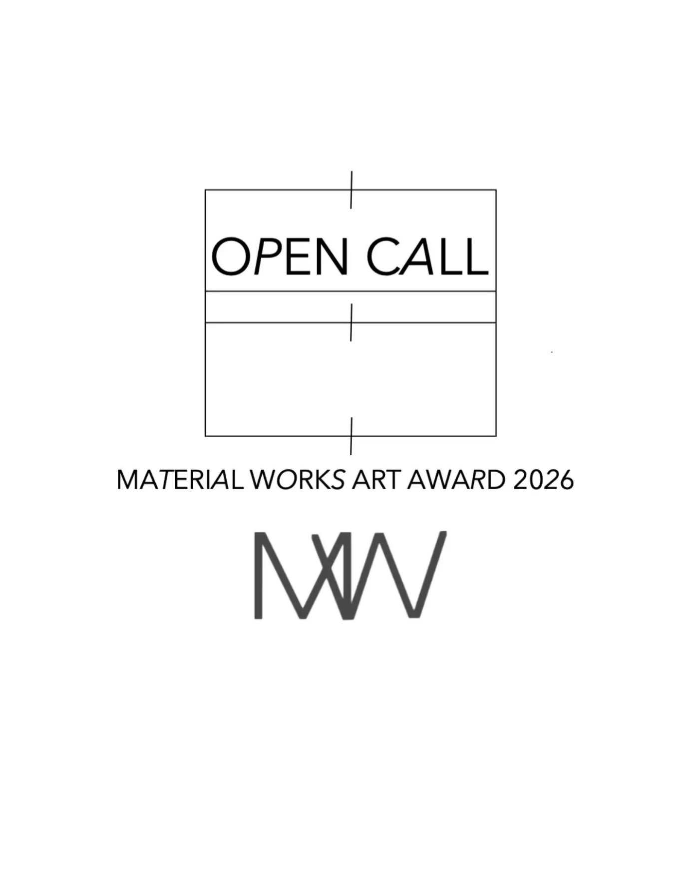 MATERIAL WORKS ART AWARD 2026