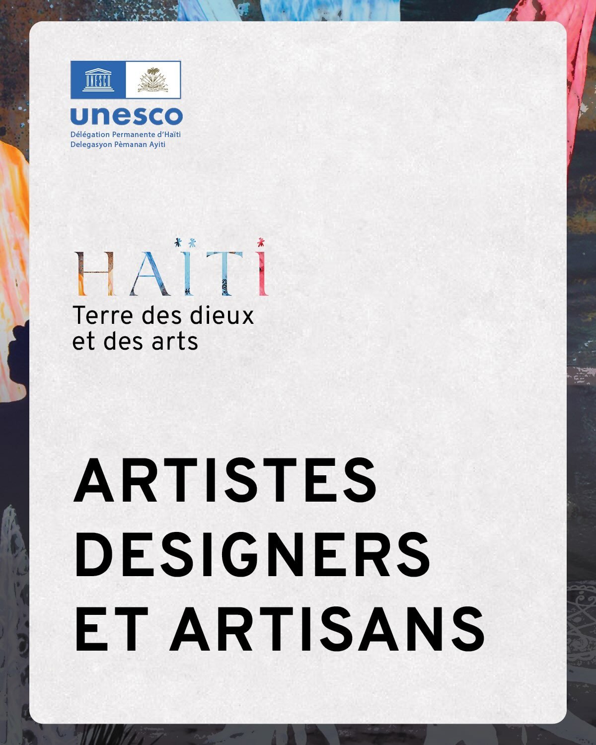 Appel à candidatures : Exposition "Haiti, Terre des dieux et des arts"