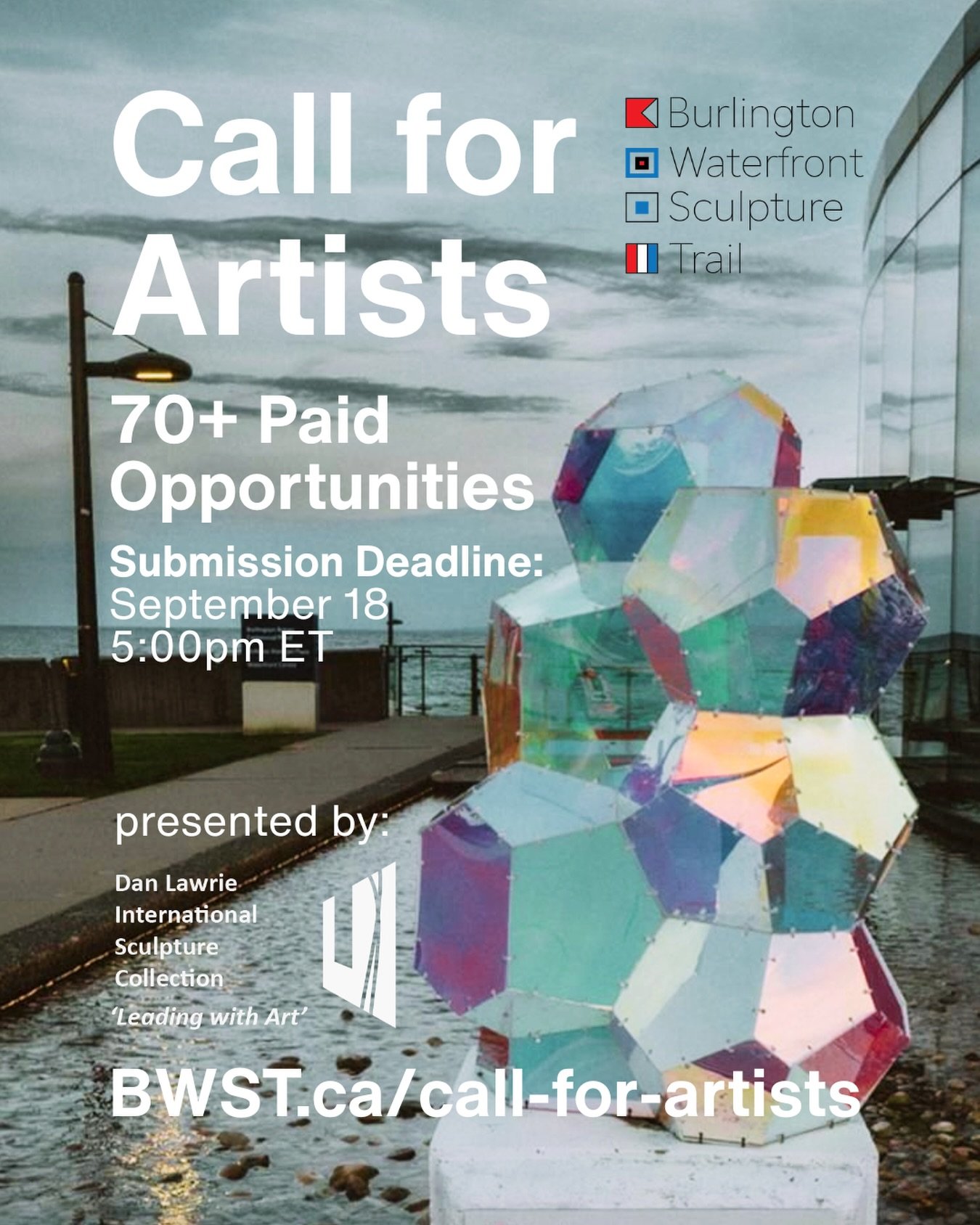Burlington Waterfront Sculpture Trail 2027 - Call for Artists