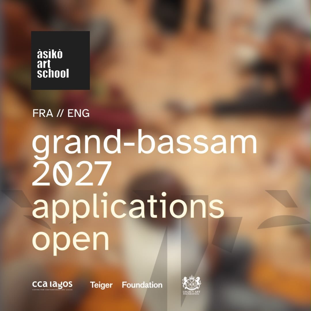 Àsìkò Art School 2027 - Grand-Bassam Applications