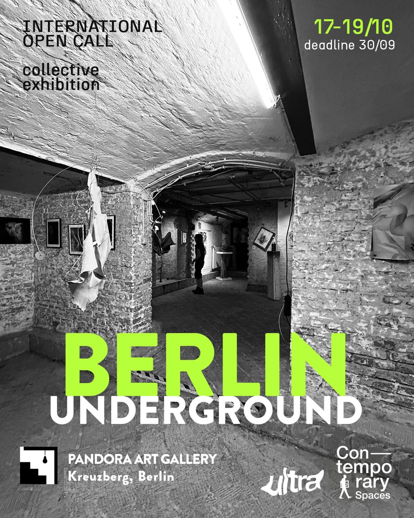 BERLIN UNDERGROUND - Collective Exhibition Open Call