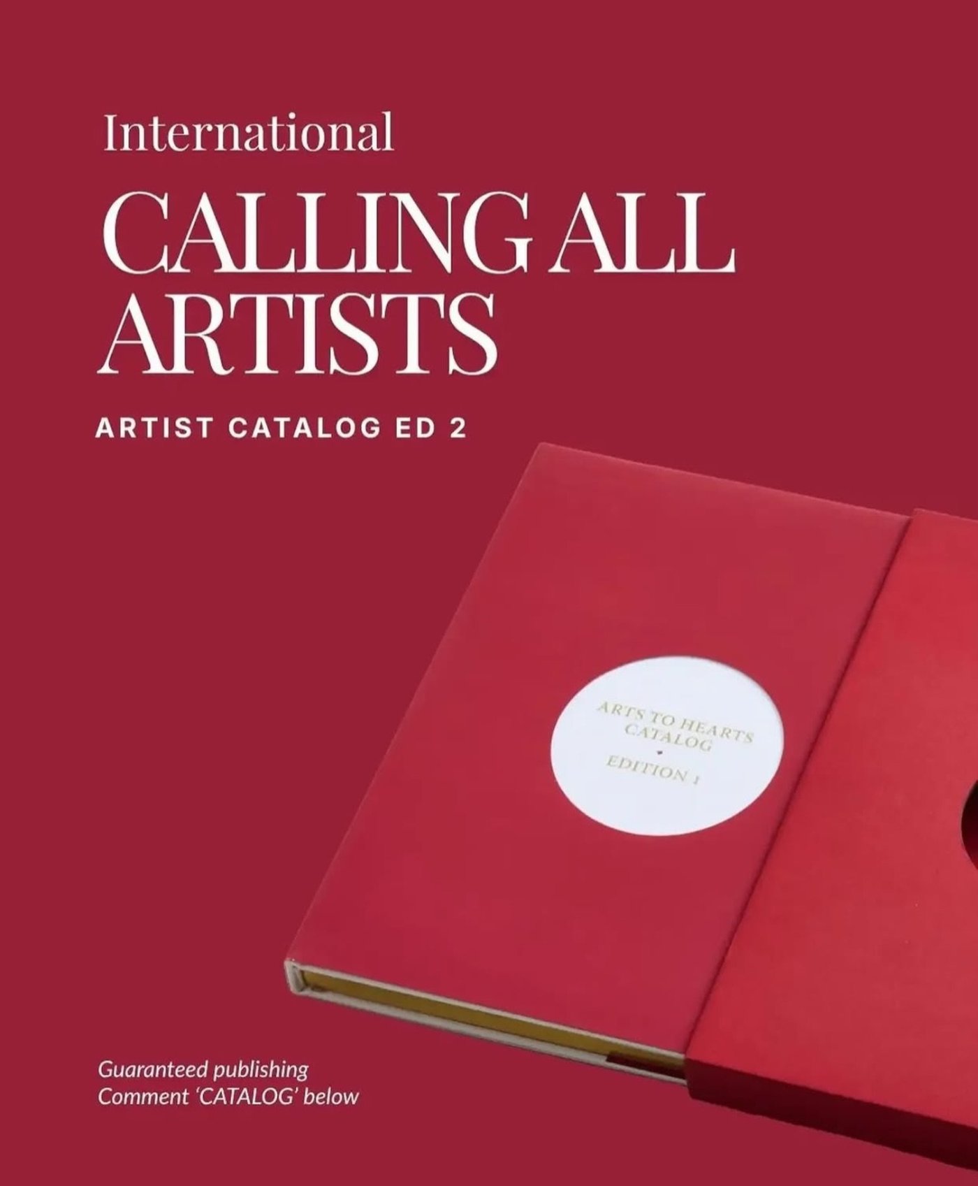 Arts to Hearts Catalog Edition 2 - Open Call for Artists