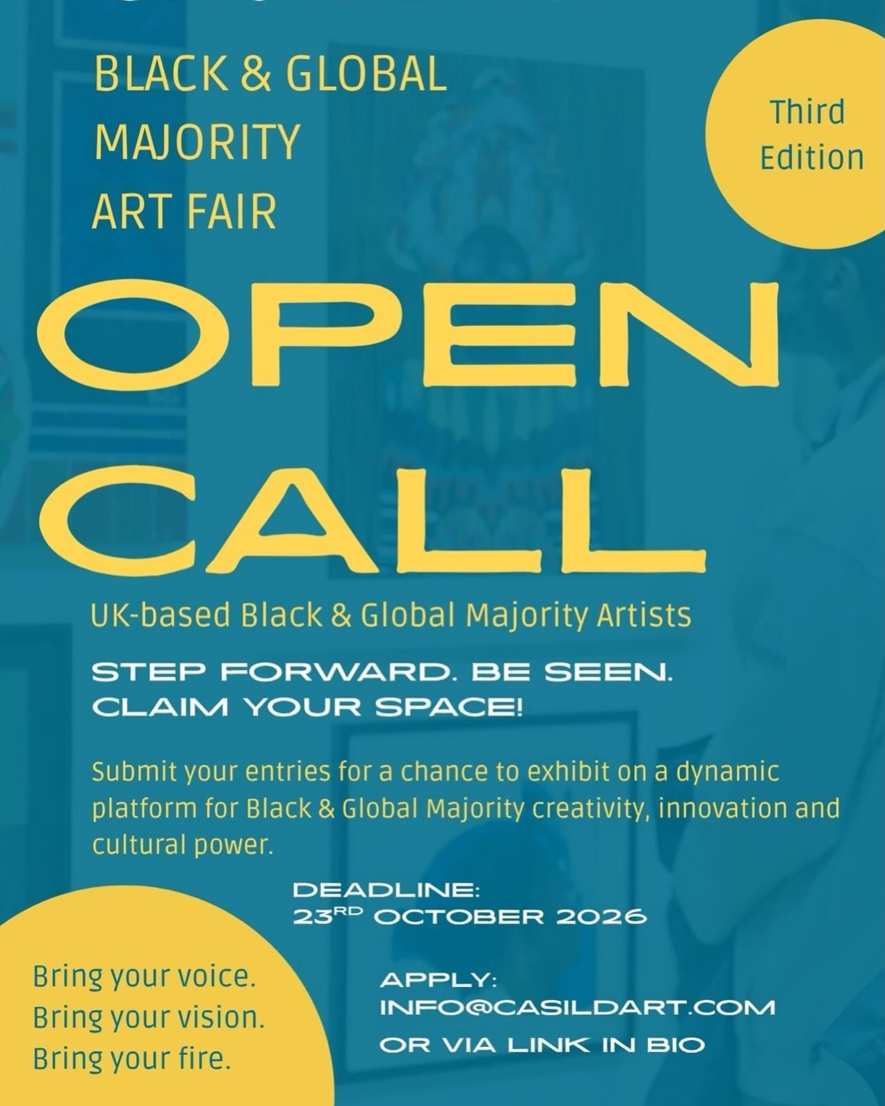Black & Global Majority Art Fair - Open Call (Third Edition)