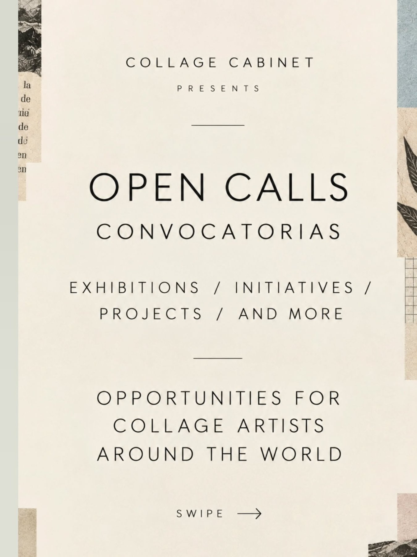 Exposición de Collage - Club Collega (Regional - Mundial)