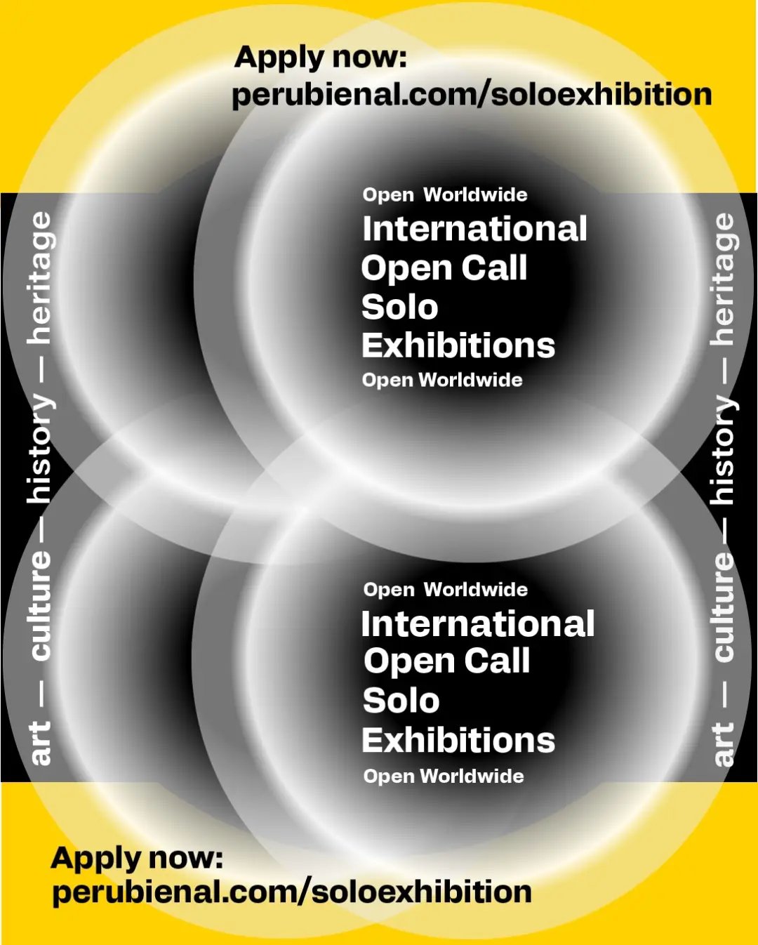 International Open Call Solo Exhibitions