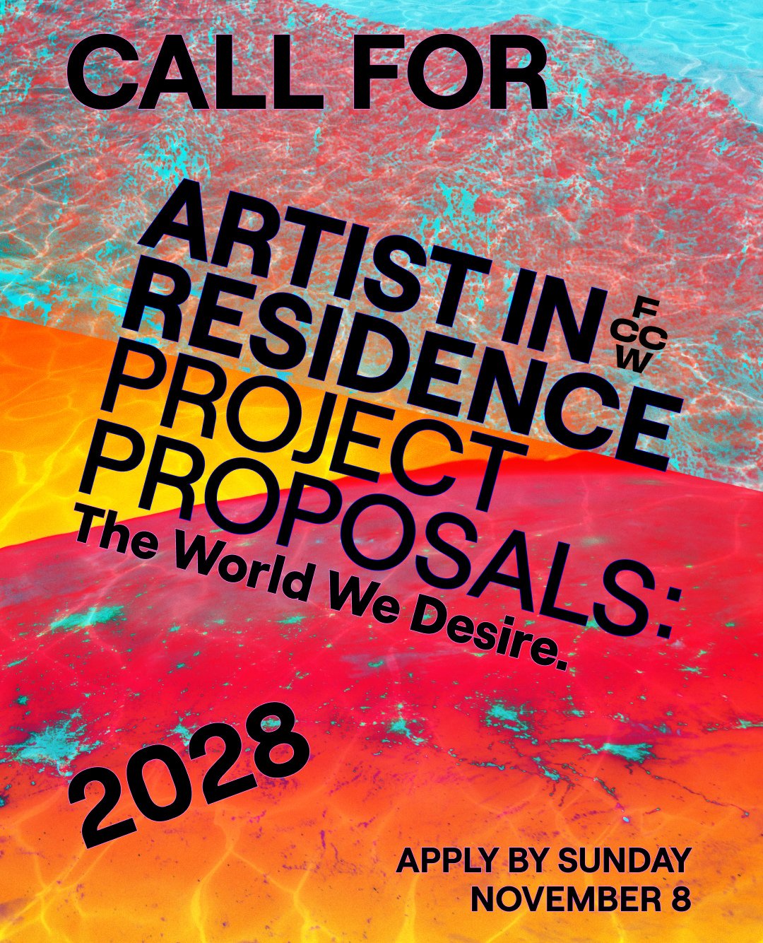 Artist in Residence Project Proposals: The World We Desire (2028)