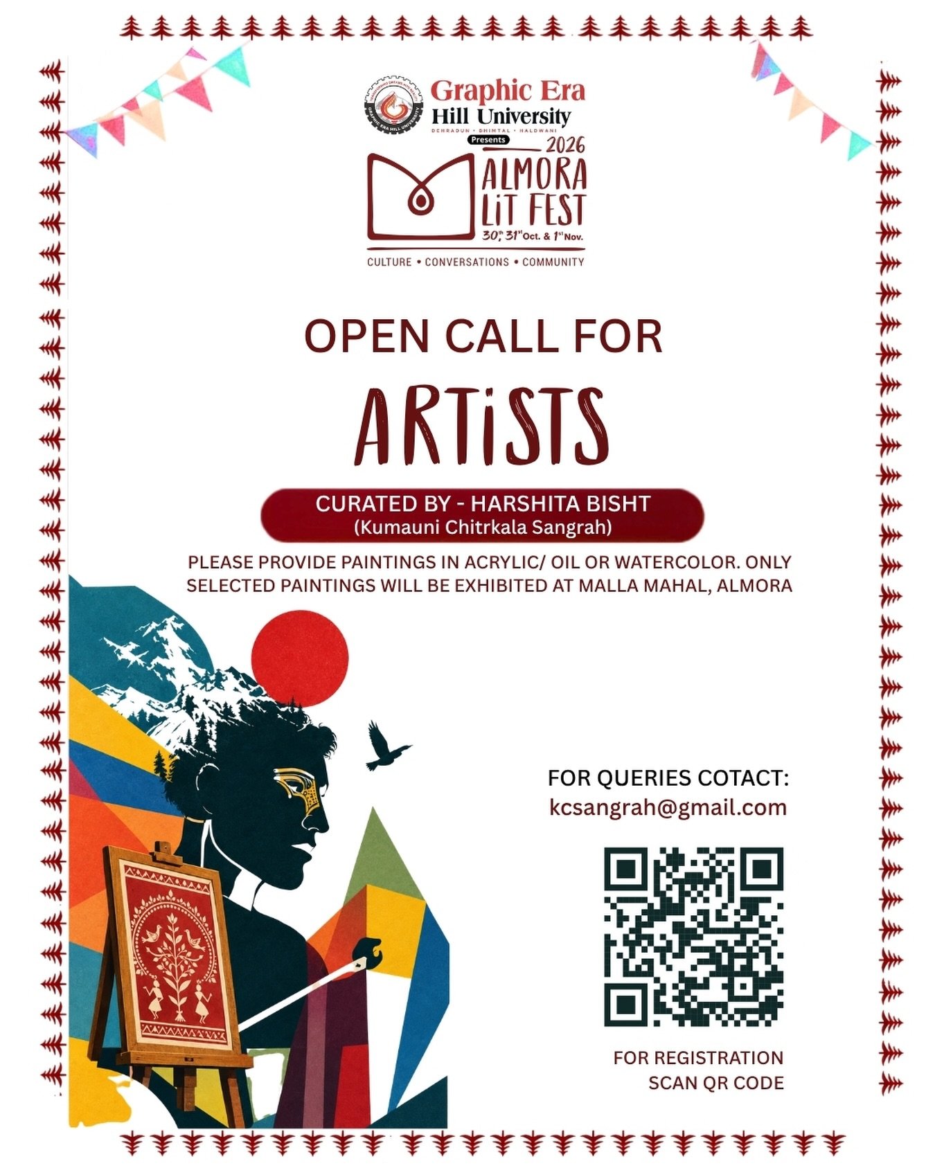 Open Call for Artists - Almora Lit Fest 2026