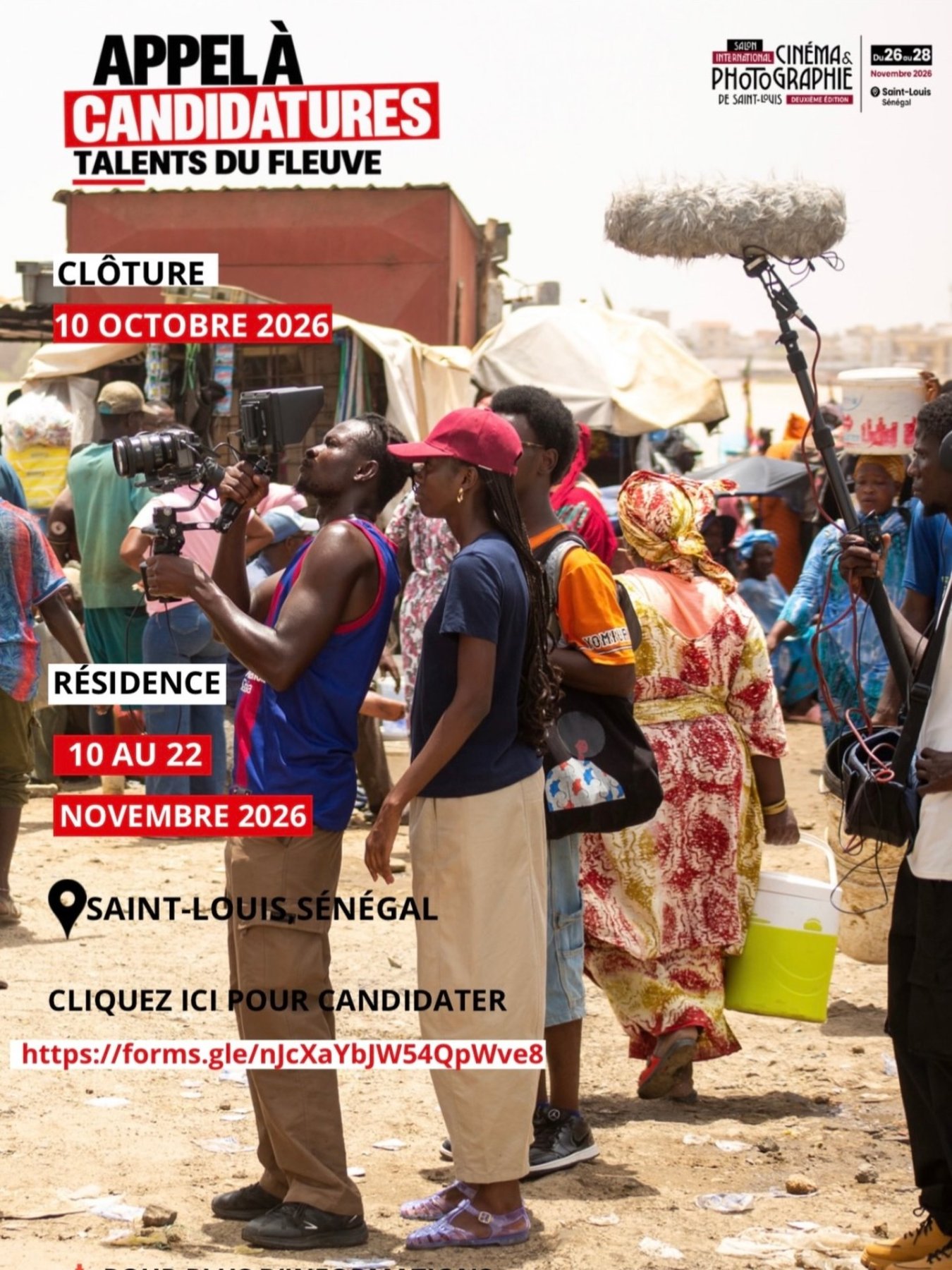 Talents du Fleuve - Résidence d’écriture et de réalisation documentaire de création