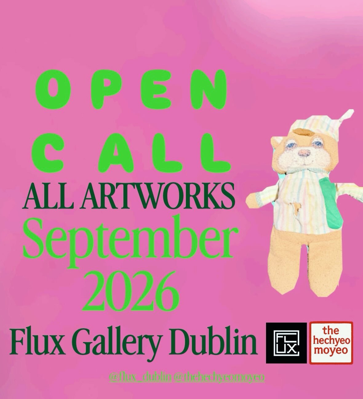 Hechyeomoyeo Open Call - Flux Gallery Dublin 2026