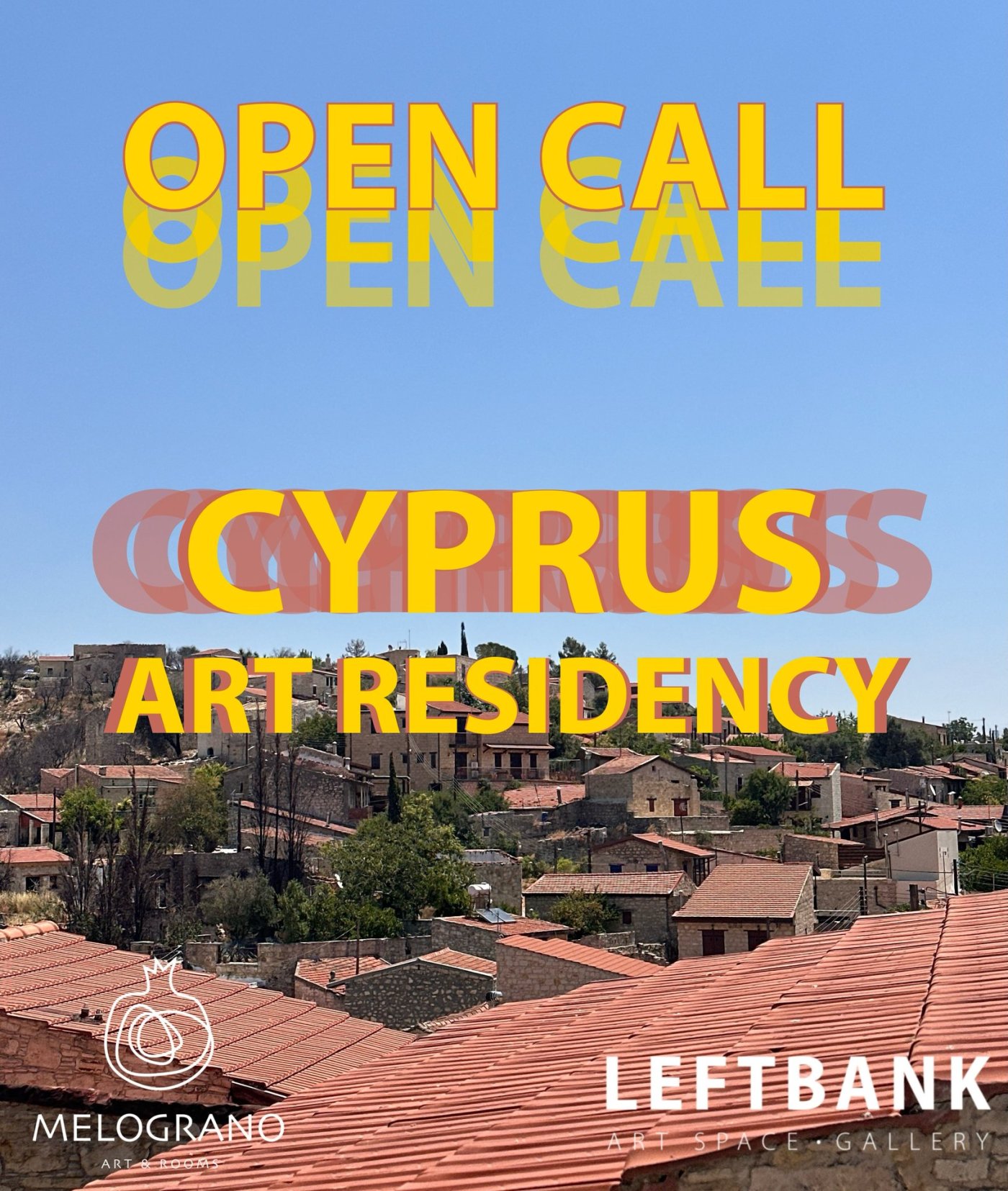 Cyprus Art Residency 2026 - LEFTBANK & Melograno