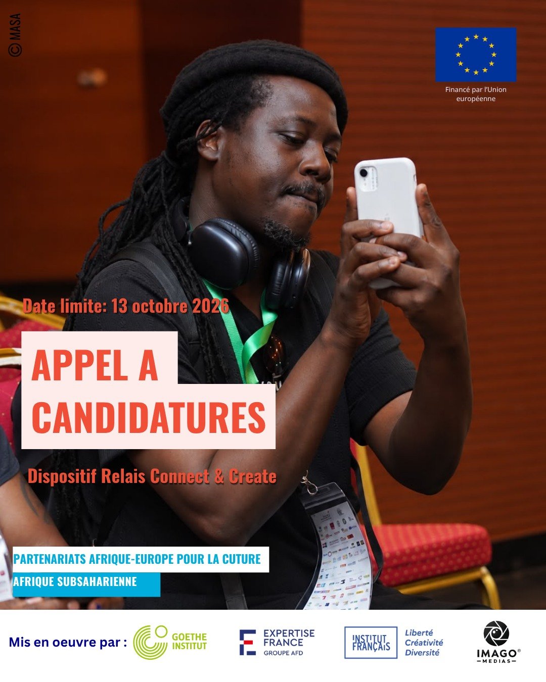 Appel à candidatures - Dispositif Relais Connect & Create