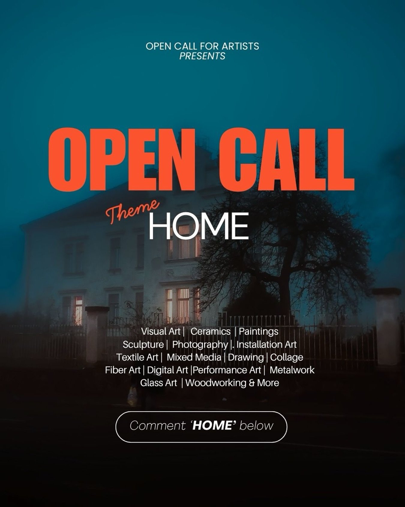 Open Call for Artists - Virtual Exhibition "Home"