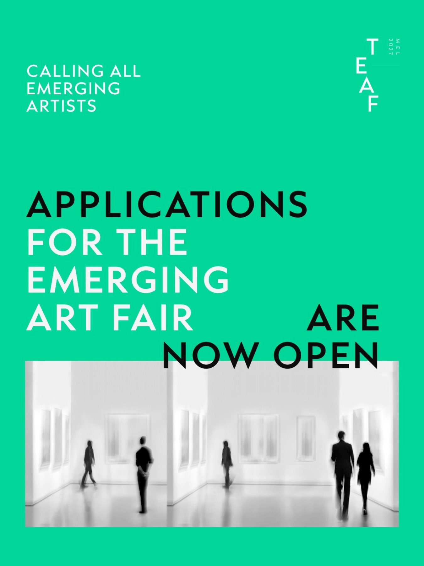 Applications for The Emerging Art Fair 2027