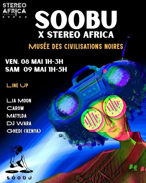 Soobu x Stereo Africa — Samedi