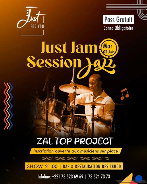 Just Jam Session Jazz avec Zal Top Project