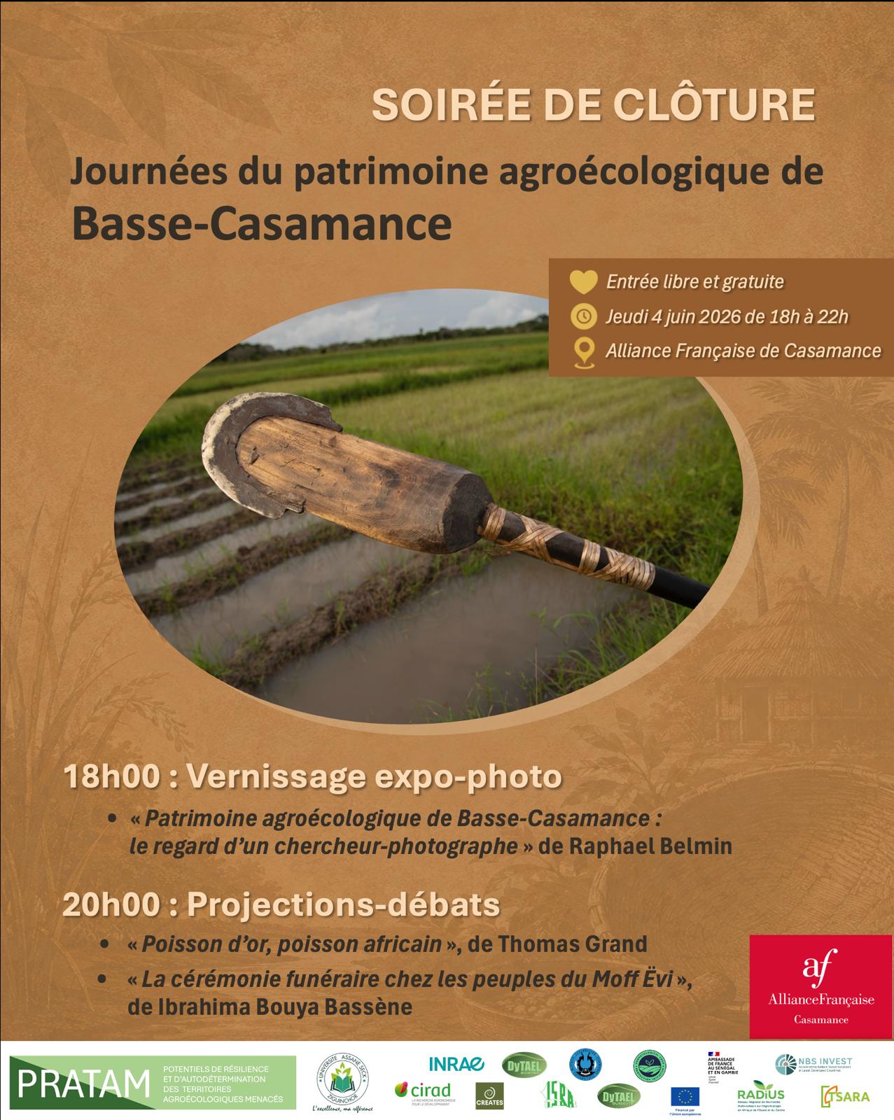 Soirée de clôture : Journées du patrimoine agroécologique de Basse-Casamance