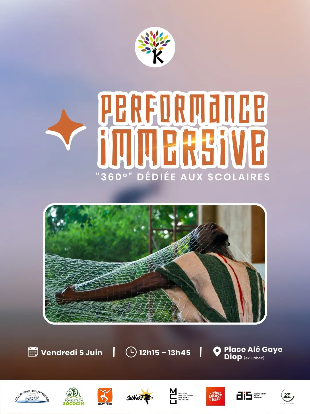 PERFORMANCE IMMERSIVE "360°" DÉDIÉE AUX SCOLAIRES