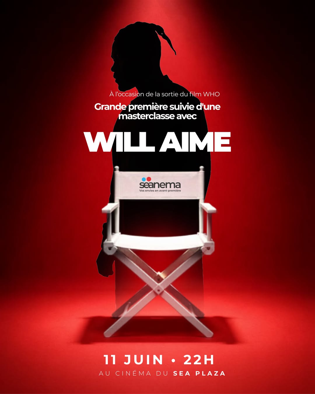 Grande première du film WHO suivie d'une masterclass avec Will Aime